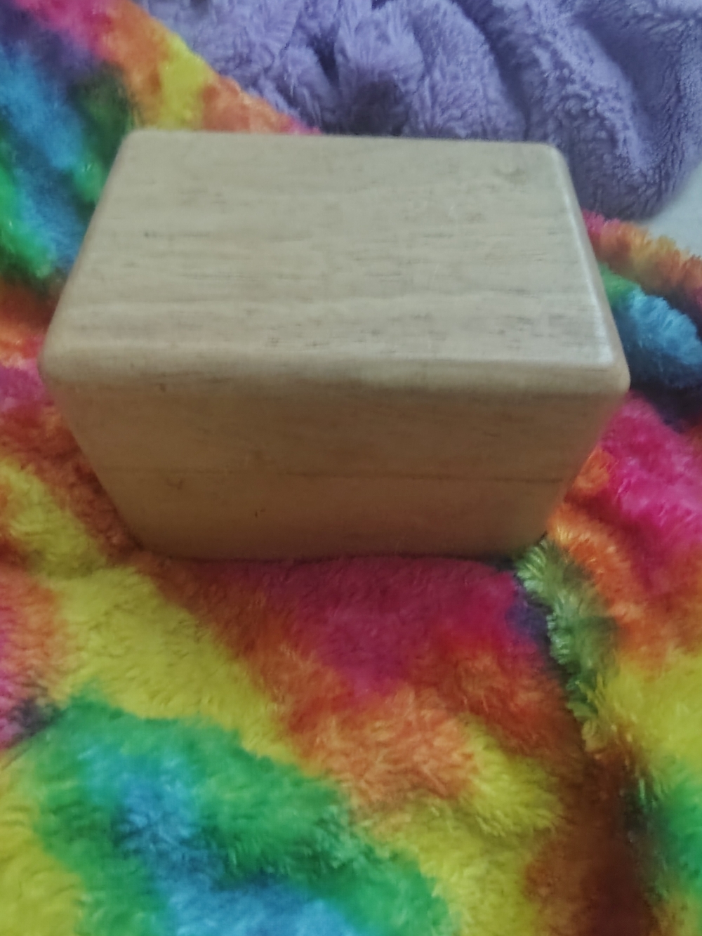 Natural Wood Soap Box - Cream Wood Finish